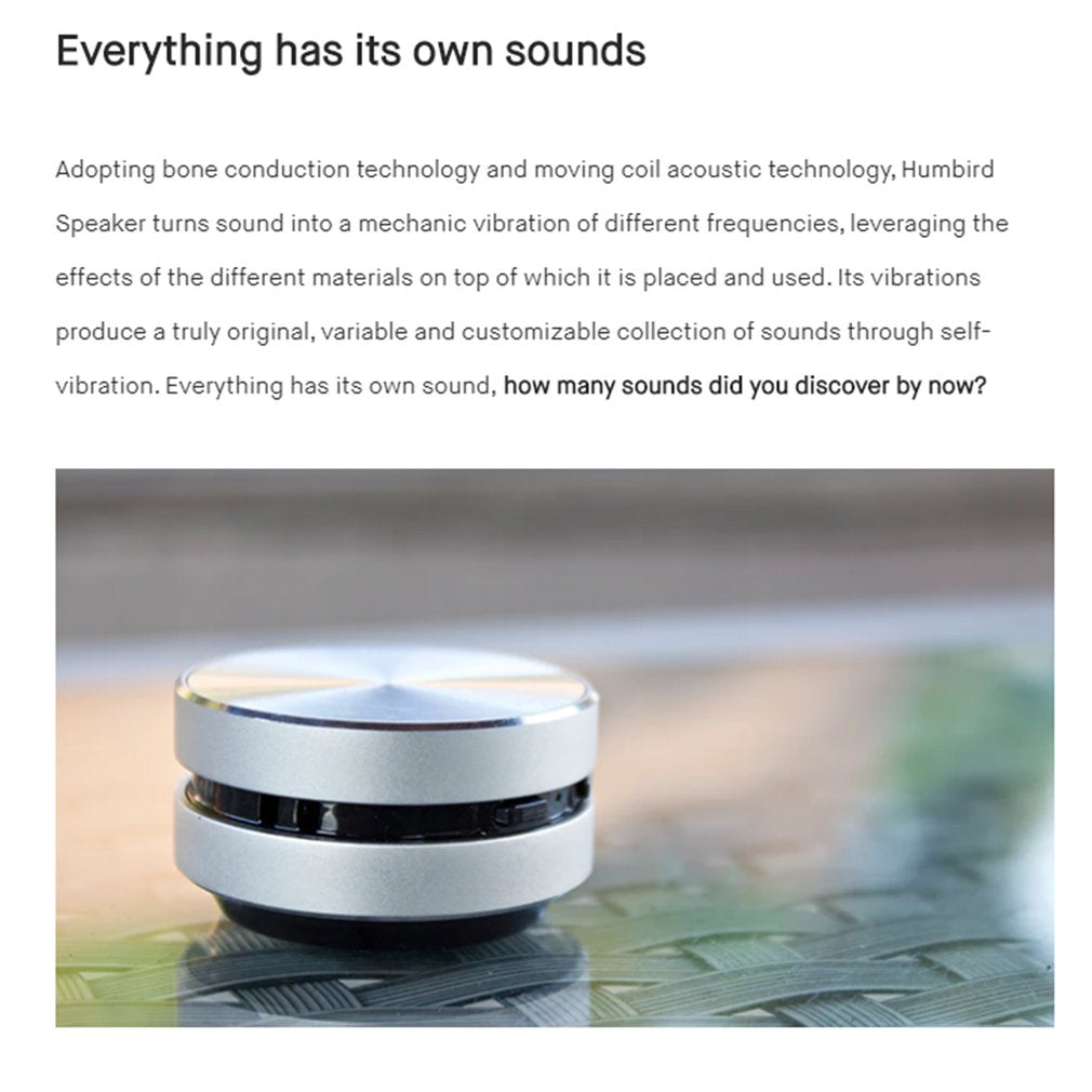 Bone Conduction Speaker